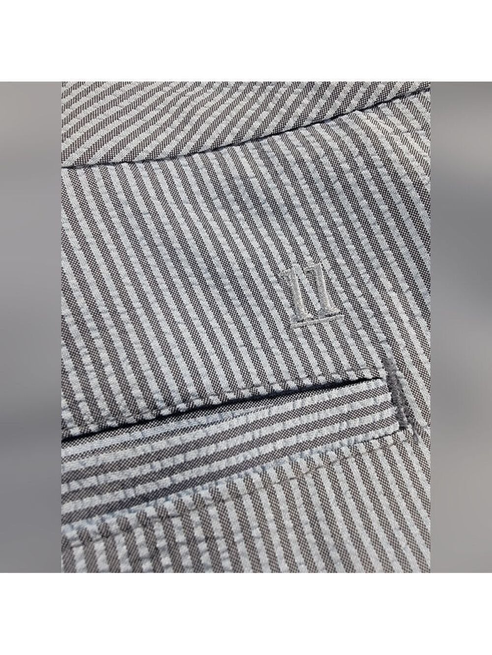 NEW Walter Hagen 11 Majors Golf Shorts Mens 42 Navy Blue Striped Seersucker NWT - Picture 9 of 13